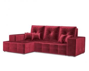 Угловой диван Mebel-ars Монреаль Левый угол вельвет (бархат)