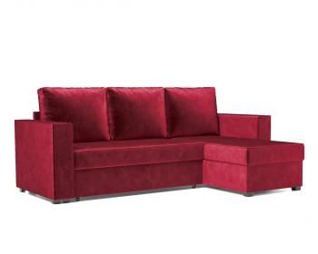 Угловой диван Mebel-ars Рим  вельвет (бархат)
