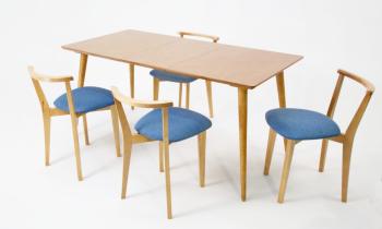 Стол ZiP-mebel Монте 120 со стульями Франк