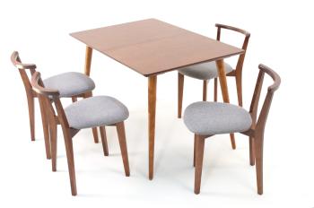 Орех/Рогожка Серый