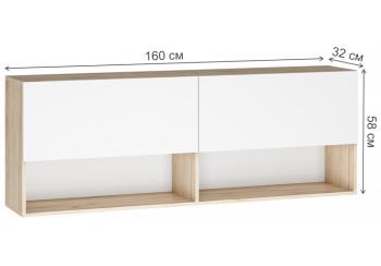 Модульная гостиная Woodville Алетра комплектация 1