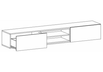 Модульная гостиная Woodville Лонгфорд комплектация 1