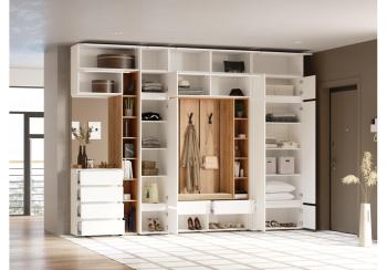 Модульная прихожая Woodville Роут комплектация 1