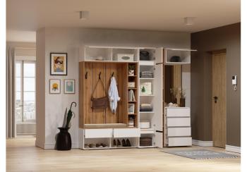 Модульная прихожая Woodville Роут комплектация 3