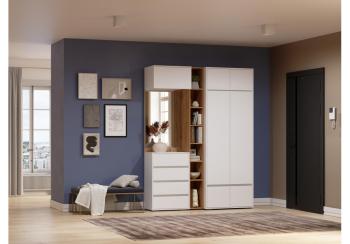 Модульная прихожая Woodville Роут комплектация 4