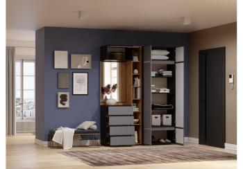 Модульная прихожая Woodville Роут комплектация 4