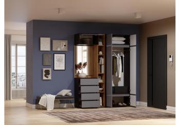 Модульная прихожая Woodville Роут комплектация 4