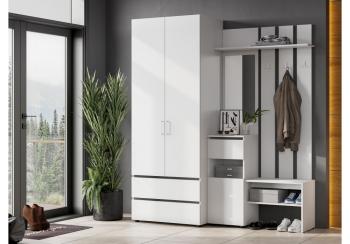 Модульная прихожая Woodville Валенсия комплектация 1