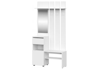 Модульная прихожая Woodville Валенсия комплектация 1