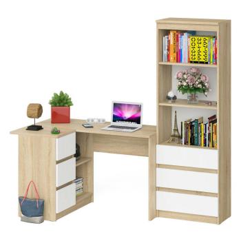 Дуб сонома/белый