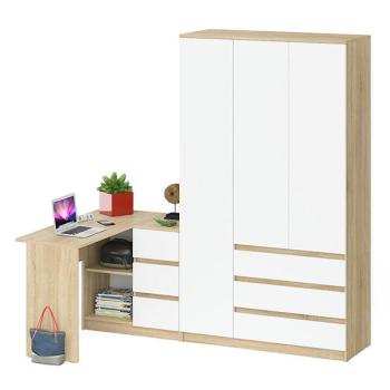 Дуб сонома/белый