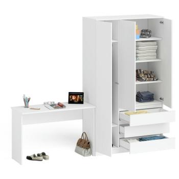 Стол письменный СВК Мори МСП1200.1 + Шкаф МШ1200.1