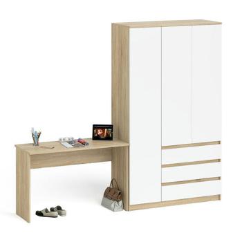 Дуб сонома/белый