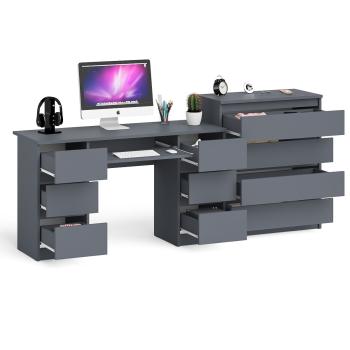 Стол компьютерный СВК Мори МС-2 + Комод МК800.4