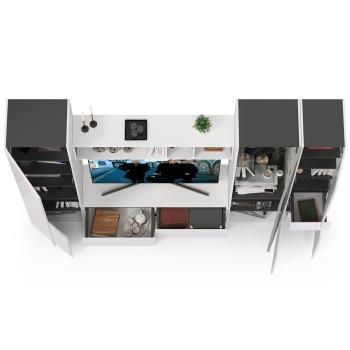 Гостиная Mobi Сидней Комплектация № 25 13.63 + 15.57 + 13.200 + 13.201 + 13.202