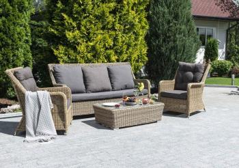 Лаунж-зона плетеная из искусственного ротанга 4sis Гляссе