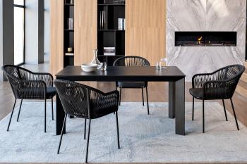 Обеденная группа на 4 персоны со стульями лион 4sis Венето