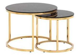 Набор журнальных столиков STOOL GROUP Селена 60 и 45 см