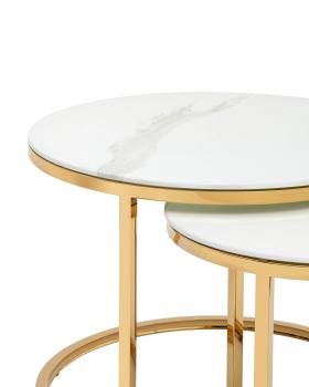 Набор журнальных столиков STOOL GROUP Селена 60 и 45 см