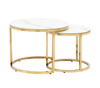Набор журнальных столиков STOOL GROUP Селена 60 и 45 см