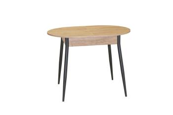 Дуб Велингтон/Опора редуцированая черная