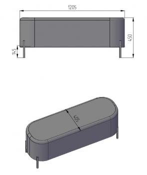 Пуф R-home Gawaii большой