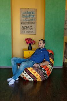 Кресло-мешок DreamBag Груша 3XL (4 категория, Жаккард)