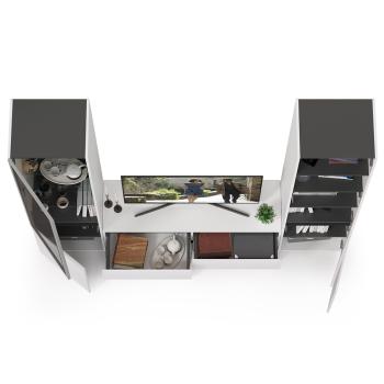 Гостиная Mobi Сидней Комплектация № 13 13.63 + 13.200 + 13.201