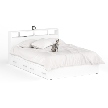 Кровать с ящиками СВК Камелия 1400