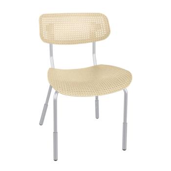 бежевый/бежевый/хром лак