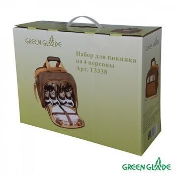 Набор для пикника Green Glade 3338 34 предмета 15 л