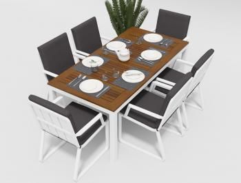 Обеденная группа Gardenini BELLA 180 см