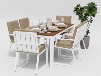 Обеденная группа Gardenini BELLA 180 см