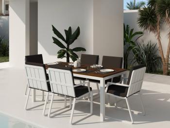 Обеденная группа Gardenini BELLA 180 см