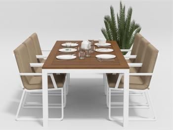 Обеденная группа Gardenini BELLA 220 см