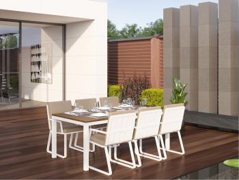 Обеденная группа Gardenini BELLA 220 см