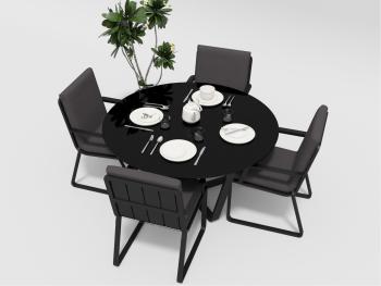 Обеденная группа Gardenini Primavera стулья с подлокотниками