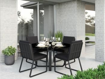 Обеденная группа Gardenini PRIMAVERA стулья без подлокотников