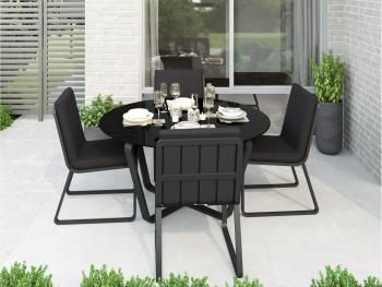 Обеденная группа Gardenini PRIMAVERA стулья без подлокотников