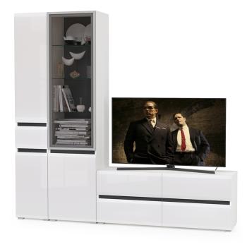 Гостиная Mobi Сидней Комплектация № 24 13.63 + 13.201 + 13.202