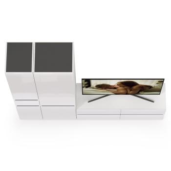 Гостиная Mobi Сидней Комплектация № 22 13.63 + 13.200 + 13.202