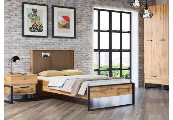 Односпальная кровать Iris 90х200