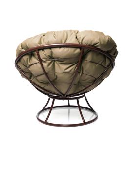 Кресло M-group ПАПАСАН без ротанга коричневое