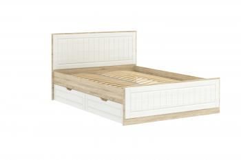 Кровать Сильва Оливия НМ 040.34-01 (1400) + Ящики НМ 040.39-01