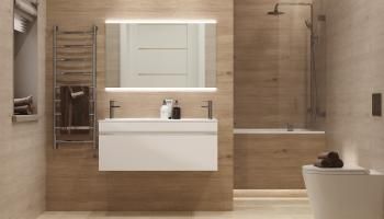 Тумба подвесная с раковиной VELVEX Otto 100