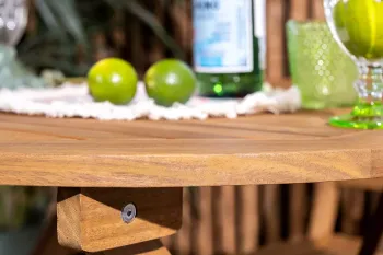 Стол из акации Joygarden OXFORD 90 см складной