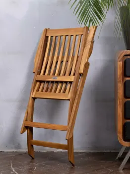 Стул из акации Joygarden OXFORD складной с подлокотниками