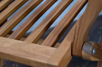 Стул из акации Joygarden OXFORD складной с подлокотниками