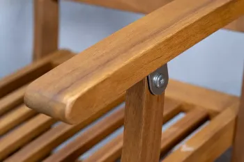 Стул из акации Joygarden OXFORD складной с подлокотниками