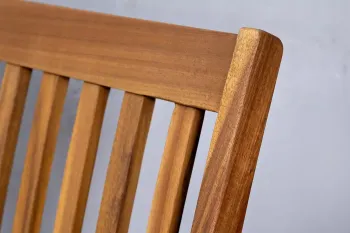 Стул из акации Joygarden OXFORD складной с подлокотниками